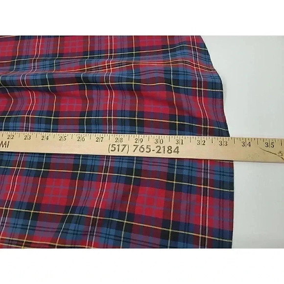 Vintage Ralph Lauren Blake Red Plaid Button Up Shirt Men's Size Large - Picture 7 of 7